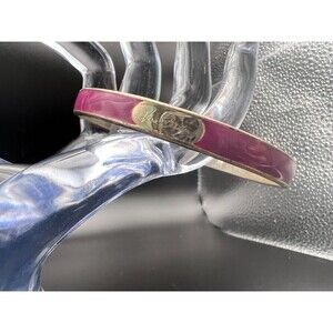 VERA Bradley Plum Enamel Bangle Bracelet